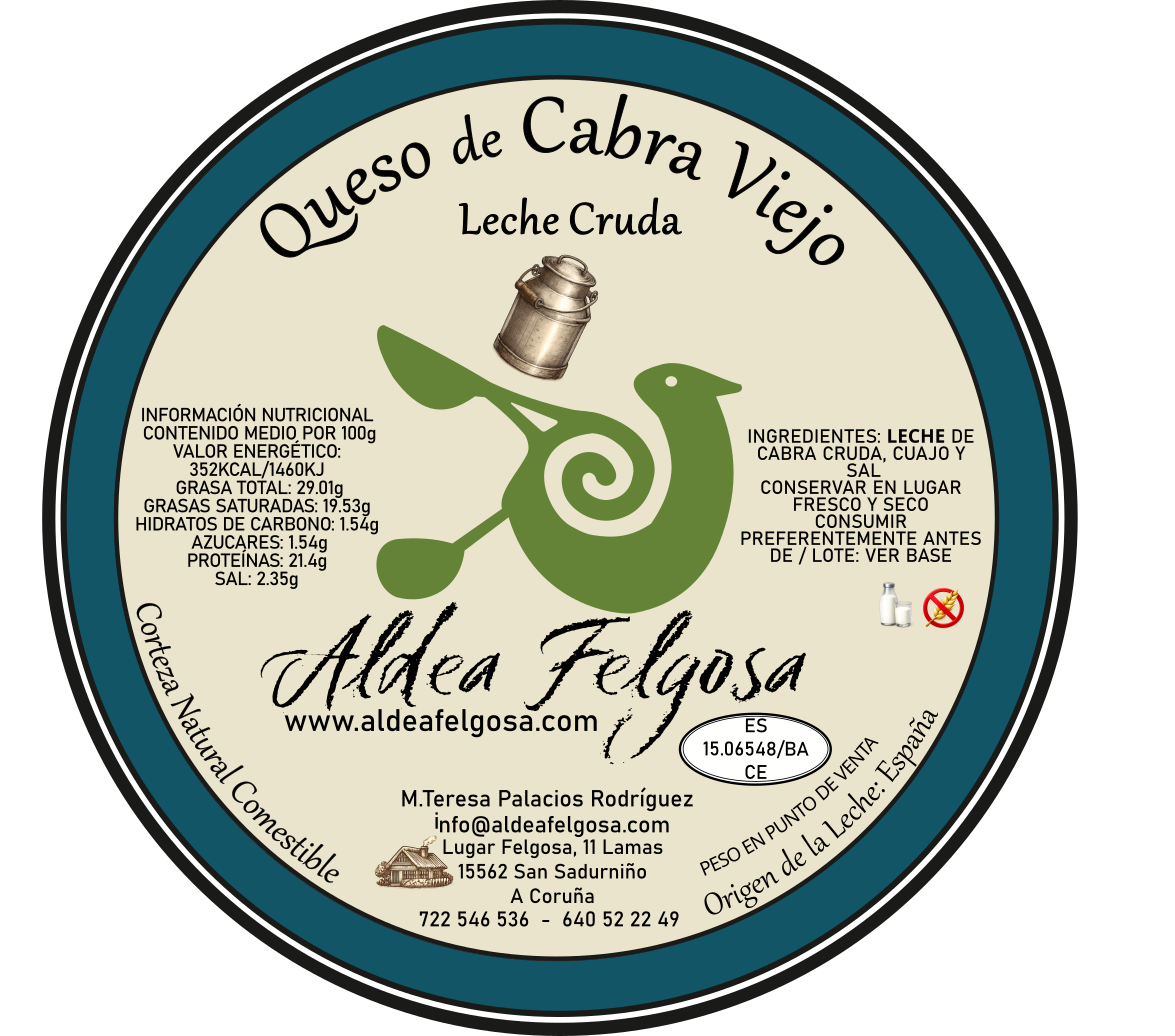 Queso de cabra viejo leche cruda - Imagen 5
